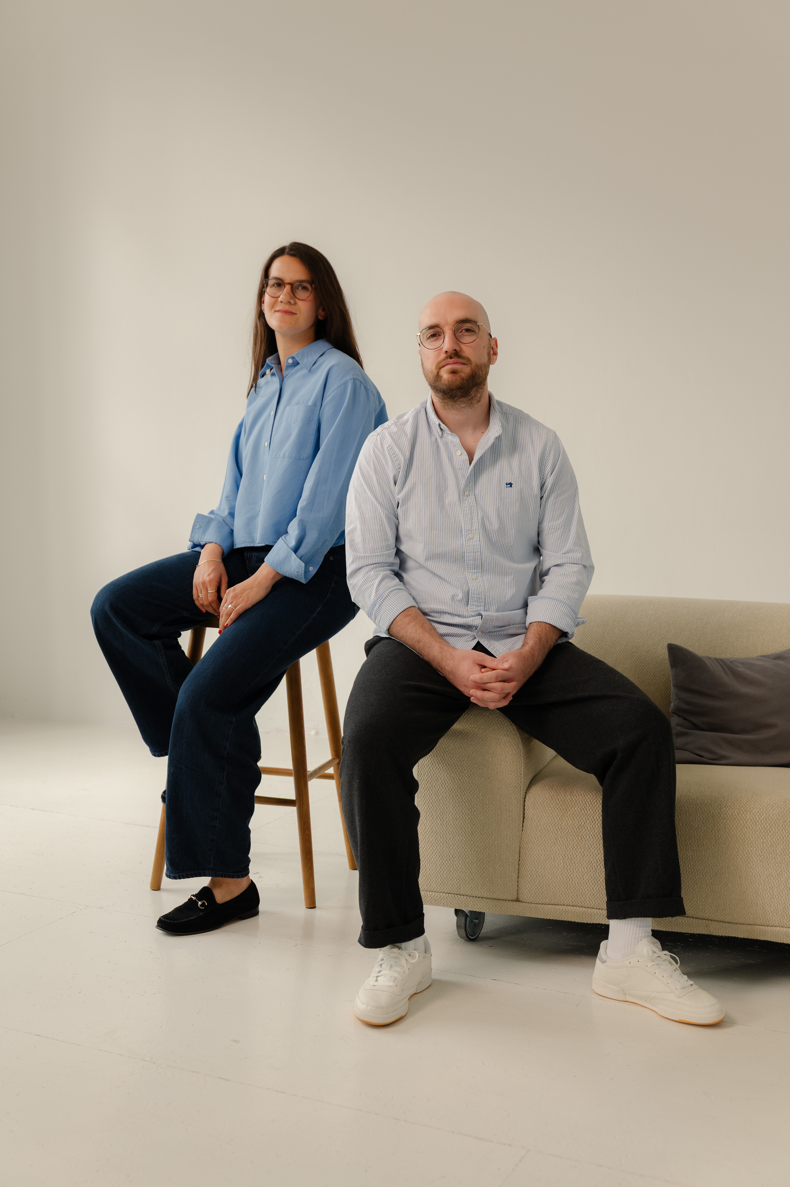 Lea Scherer und Jonas Minkler, die Gr&uuml;nder von Kuro